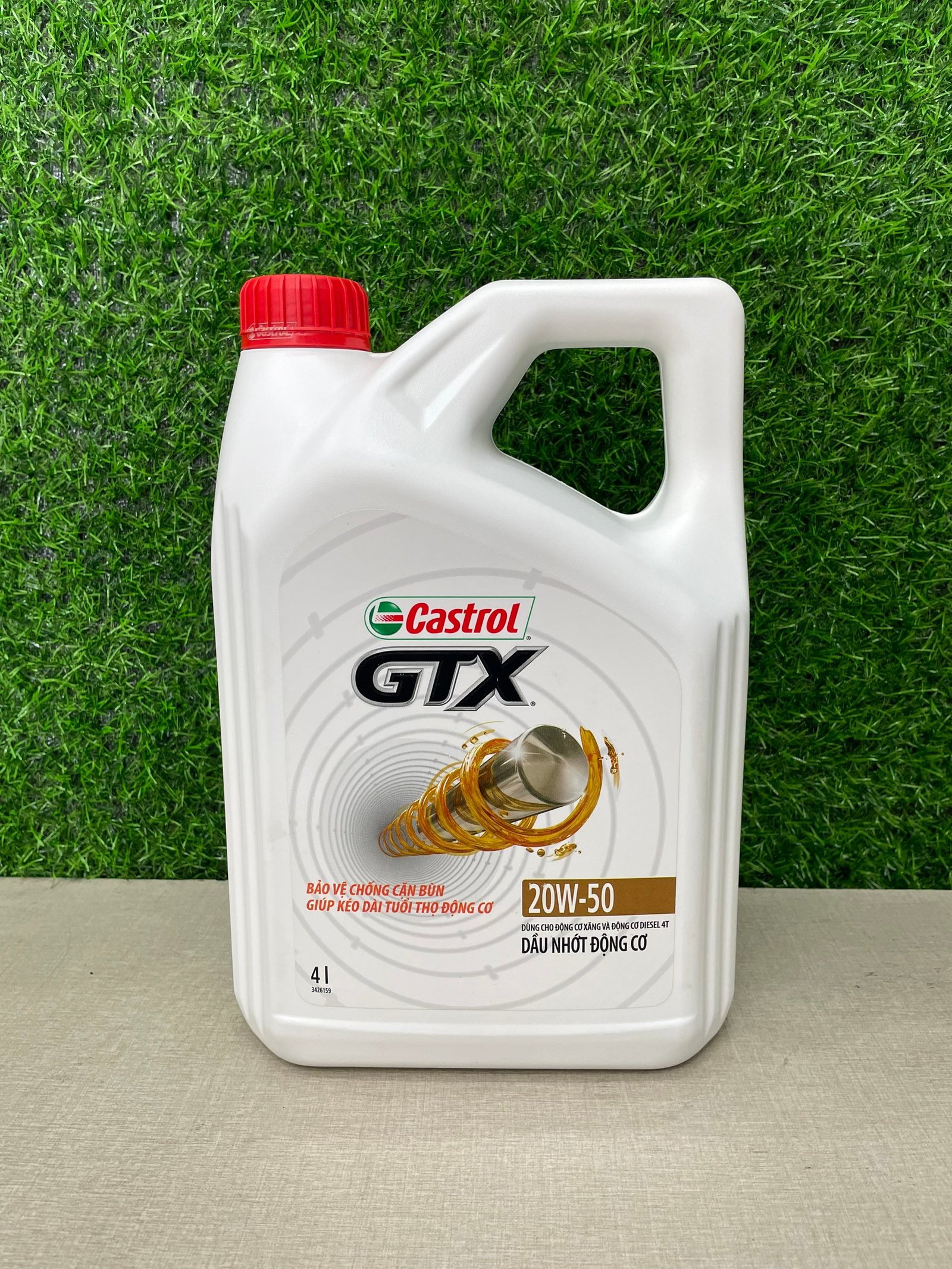 Dầu động cơ cao cấp Castrol GTX 20W-50 API SN/CF